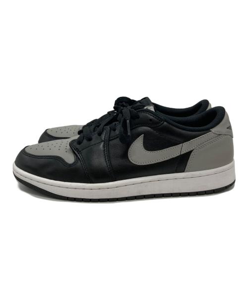 NIKE（ナイキ）NIKE (ナイキ) AIR JORDAN 1 RETRO LOW OG グレー×ブラック サイズ:SIZE 27.5cmの古着・服飾アイテム