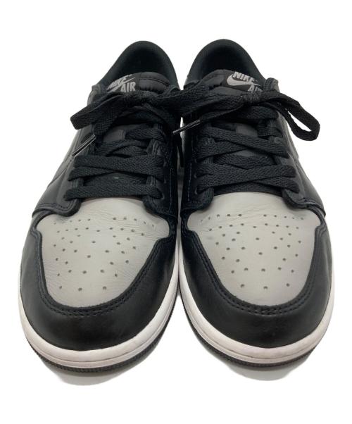 NIKE（ナイキ）NIKE (ナイキ) AIR JORDAN 1 RETRO LOW OG グレー×ブラック サイズ:SIZE 27.5cmの古着・服飾アイテム