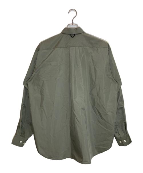 DAIWA PIER39（ダイワ ピア39）DAIWA PIER39 (ダイワ ピア39) TECH BUTTON DOWN SHIRT L/S オリーブ サイズ:Sの古着・服飾アイテム