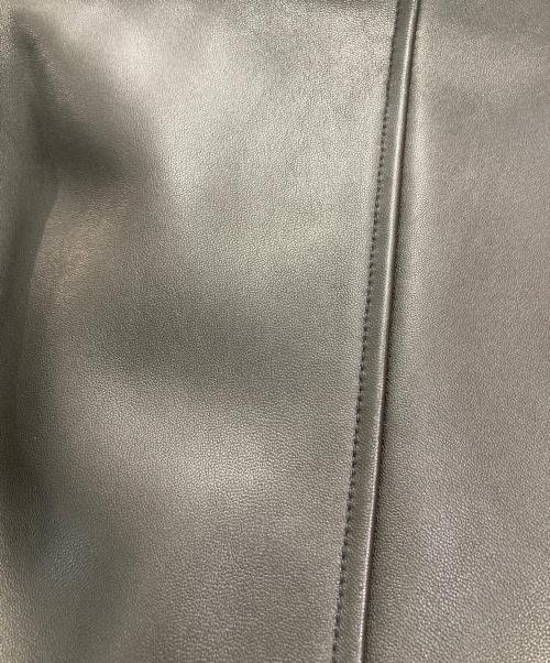 BEAUTY&YOUTH UNITED ARROWS（ビューティーアンドユースユナイテッドアローズ）BEAUTY&YOUTH UNITED ARROWS (ビューティーアンドユースユナイテッドアローズ) シープレザーダブルライダースジャケット ブラック サイズ:Lの古着・服飾アイテム