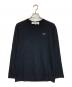 PLAY COMME des GARCONS（プレイコムデギャルソン）の古着「ハートワッペンカットソー」｜ブラック