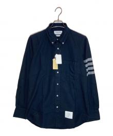 Thom Browne（トムブラウン）の古着「フランネル 4-BARシャツ」｜ネイビー