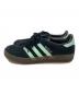 adidas (アディダス) Gazelle Indoor ブラック×ミント サイズ:24.5cm：7000円