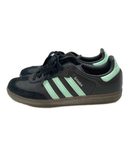 adidas（アディダス）adidas (アディダス) Samba OG CORE ブラック×ミント サイズ:24.5cmの古着・服飾アイテム