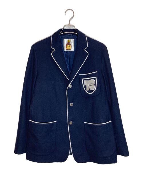 A BATHING APE（アベイシングエイプ）A BATHING APE (アベイシングエイプ) TERIYAKIBOYS ワッペンテーラードジャケット ネイビー サイズ:Lの古着・服飾アイテム