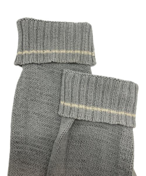SATUR（セター）SATUR (セター) Lausanne V-Neck Collar Knit ブルー サイズ:SIZE Freeの古着・服飾アイテム