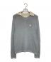SATUR（セター）の古着「Lausanne V-Neck Collar Knit」｜ブルー