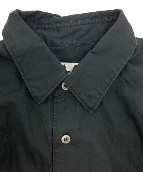 PLAY COMME des GARCONS（プレイコムデギャルソン）PLAY COMME des GARCONS (プレイコムデギャルソン) ハートロゴワッペンシャツ ブラック サイズ:Ⅿの古着・服飾アイテム