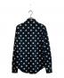 Saint Laurent Paris (サンローランパリ) ポルカドットウェスタンシャツ ブラック×ホワイト サイズ:S：16000円