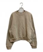 ALEXANDER WANGアレキサンダー・ワン）の古着「Logo Crewneck Swaetshirt」｜ベージュ