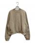 ALEXANDER WANG（アレキサンダー・ワン）の古着「Logo Crewneck Swaetshirt」｜ベージュ