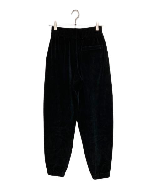 ALEXANDER WANG（アレキサンダー・ワン）ALEXANDER WANG (アレキサンダー・ワン) ベロアジョガーパンツ ブラック サイズ:XSの古着・服飾アイテム
