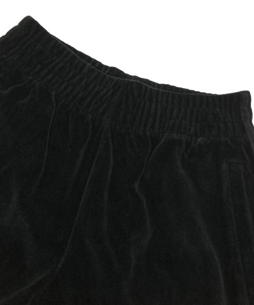 ALEXANDER WANG（アレキサンダー・ワン）ALEXANDER WANG (アレキサンダー・ワン) ベロアジョガーパンツ ブラック サイズ:XSの古着・服飾アイテム