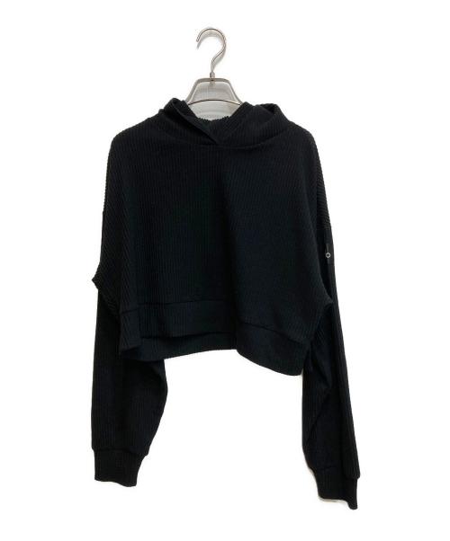 alo yoga（アローヨガ）ALO Yoga (アローヨガ) ミューズフーディー ブラック サイズ:Sの古着・服飾アイテム