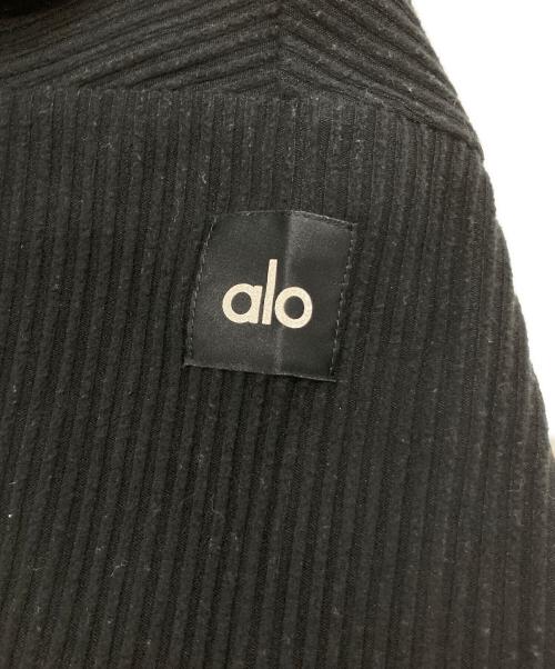 alo yoga（アローヨガ）ALO Yoga (アローヨガ) ミューズフーディー ブラック サイズ:Sの古着・服飾アイテム