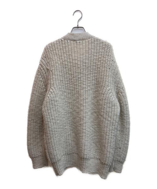 LEMAIRE（ルメール）LEMAIRE (ルメール) CHUNKY CARDIGAN アイボリー サイズ:Lの古着・服飾アイテム