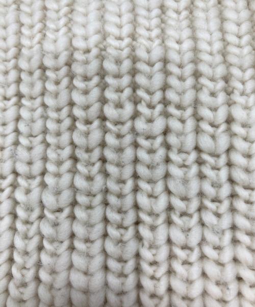 LEMAIRE（ルメール）LEMAIRE (ルメール) CHUNKY CARDIGAN アイボリー サイズ:Lの古着・服飾アイテム