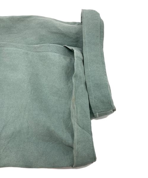AURALEE（オーラリー）AURALEE (オーラリー) WASHI DUCK CANVAS SLACKS フェーデッドグリーン サイズ:3の古着・服飾アイテム