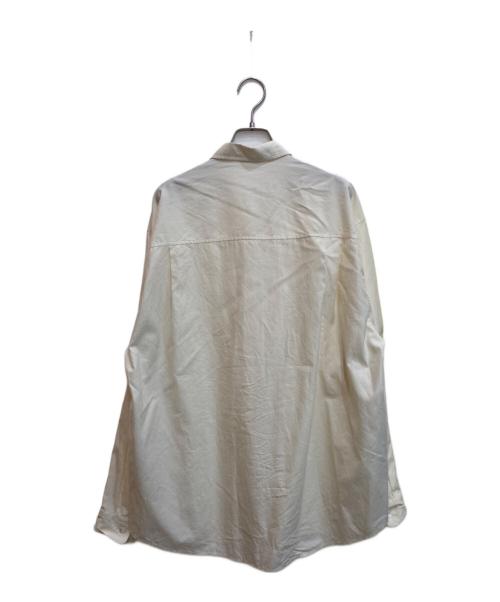 AURALEE（オーラリー）AURALEE (オーラリー) WASHED FINX TWILL BIG SHIRTS アイボリー サイズ:4の古着・服飾アイテム