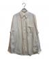 AURALEE（オーラリー）の古着「WASHED FINX TWILL BIG SHIRTS」｜アイボリー