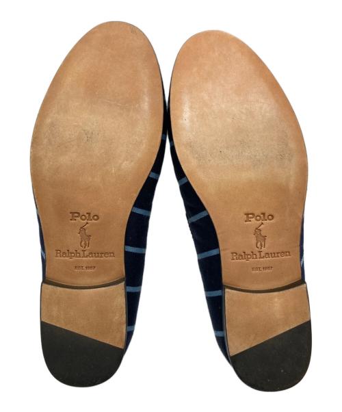 POLO RALPH LAUREN（ポロ・ラルフローレン）POLO RALPH LAUREN (ポロ・ラルフローレン) オペラシューズ ネイビー サイズ:UK3.5の古着・服飾アイテム