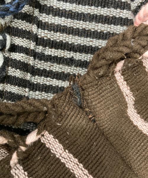 MARNI（マルニ）MARNI (マルニ) ハンモックバッグ ブラウン×ネイビーの古着・服飾アイテム