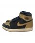 NIKE (ナイキ) AIR JORDAN 1 RETRO HIGH OG ブラック×ゴールド サイズ:29cm：12000円