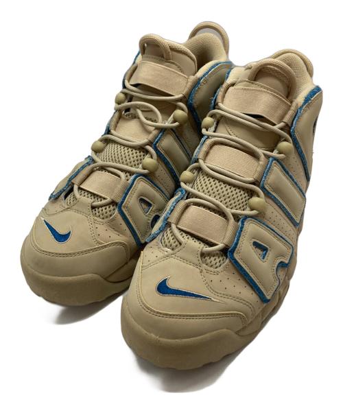 NIKE（ナイキ）NIKE (ナイキ) AIR MORE UPTEMPO 96 ベージュ×ブルー サイズ:SIZE 29cmの古着・服飾アイテム