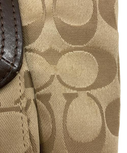 COACH（コーチ）COACH (コーチ) 2WAYショルダーバッグ ベージュの古着・服飾アイテム