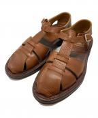 BRUSCHETTA SHOESブルスケッタ）の古着「グルカサンダル」｜ブラウン