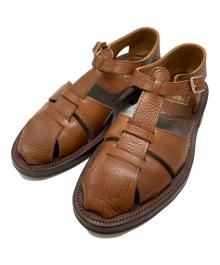 BRUSCHETTA SHOES（ブルスケッタ）の古着「グルカサンダル」｜ブラウン