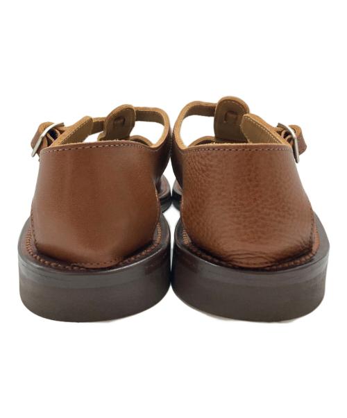 BRUSCHETTA SHOES（ブルスケッタ）BRUSCHETTA SHOES (ブルスケッタ) グルカサンダル ブラウン サイズ:42の古着・服飾アイテム