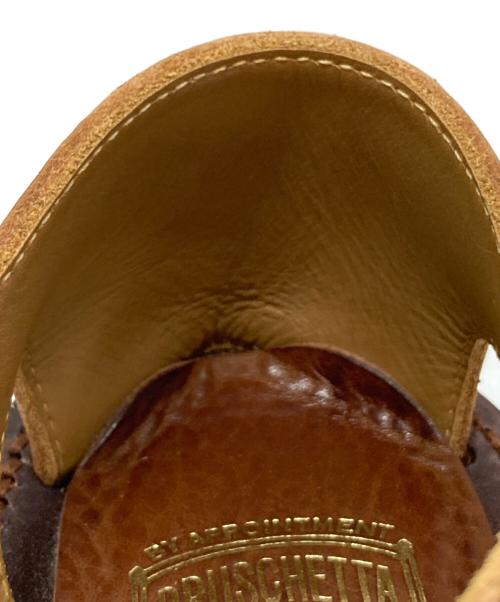 BRUSCHETTA SHOES（ブルスケッタ）BRUSCHETTA SHOES (ブルスケッタ) グルカサンダル ブラウン サイズ:42の古着・服飾アイテム