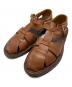 BRUSCHETTA SHOES（ブルスケッタ）の古着「グルカサンダル」｜ブラウン