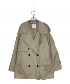 中古・古着通販】CLANE (クラネ) OVER SHORT TRENCH COAT ベージュ
