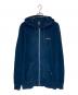 stussy（ステューシー）の古着「ロゴ刺繍ジップパーカー」｜ネイビー