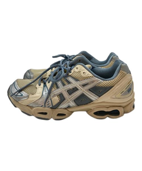 asics（アシックス）asics (アシックス) WIND AND SEA (ウィンダンシー) GEL-NIMBUS 9 ベージュ×ブルー サイズ:SIZE 28cmの古着・服飾アイテム