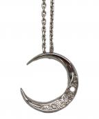 STAR JEWELRYスタージュエリー）の古着「DIAMOND MOON NECKLACE」