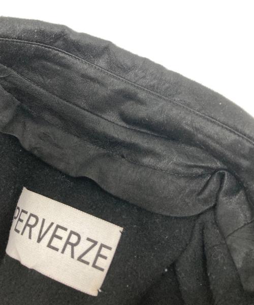 PERVERZE（パーバーズ）PERVERZE (パーバーズ) ロングコート ブラック サイズ:SIZE Freeの古着・服飾アイテム