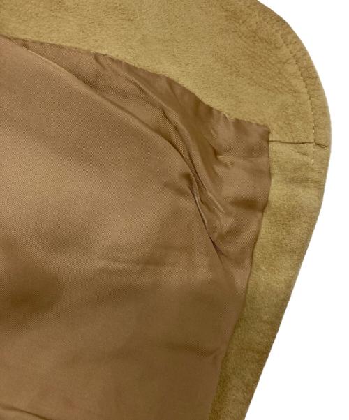 POLO RALPH LAUREN（ポロ・ラルフローレン）POLO RALPH LAUREN (ポロ・ラルフローレン) スウェードレザーテーラードジャケット ベージュ サイズ:SIZE 40Rの古着・服飾アイテム