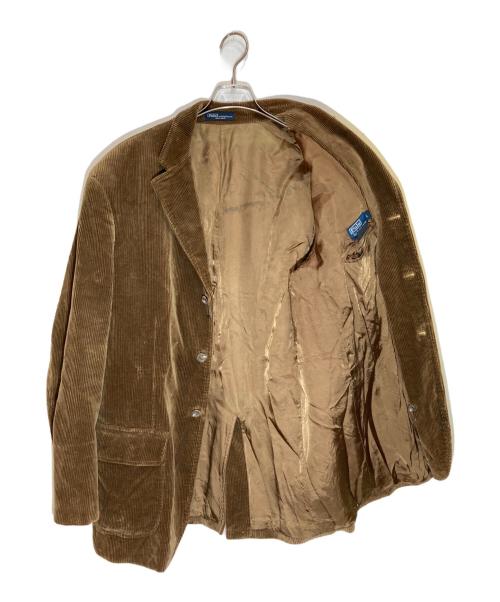 POLO RALPH LAUREN（ポロ・ラルフローレン）POLO RALPH LAUREN (ポロ・ラルフローレン) コーデュロイテーラードジャケット ブラウン サイズ:Lの古着・服飾アイテム