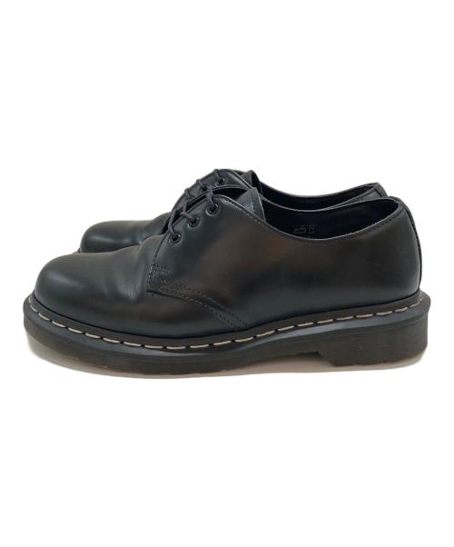Dr.Martens（ドクターマーチン）Dr.Martens (ドクターマーチン) ホワイトステッチ 3ホールシューズ ブラック サイズ:SIZE UK7の古着・服飾アイテム