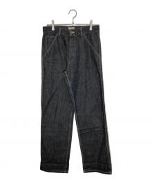 Pherrow's（フェローズ）の古着「デニムパンツ」｜ブラック