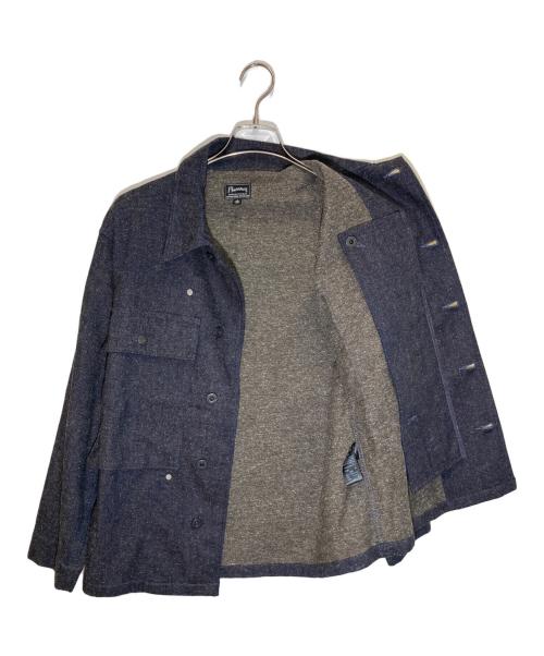 Pherrow's（フェローズ）PHERROW'S (フェローズ) ウールシャツジャケット インディゴ サイズ:SIZE S (36)の古着・服飾アイテム