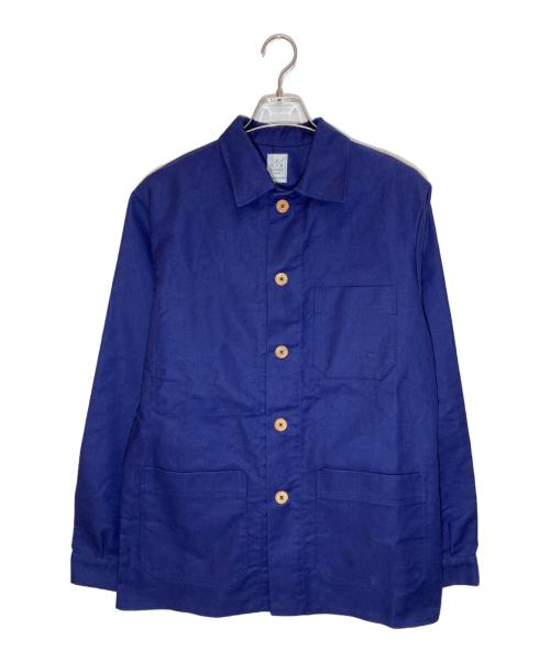FDB PARIS（フィル・ドゥ・ビュット・パリス）FDB PARIS (フィル・ドゥ・ビュット・パリス) カバーオール ネイビー サイズ:Sの古着・服飾アイテム