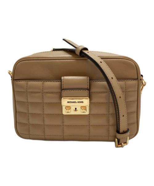 MICHAEL KORS（マイケルコース）MICHAEL KORS (マイケルコース) キルティングショルダーバッグ ベージュ サイズ:-の古着・服飾アイテム