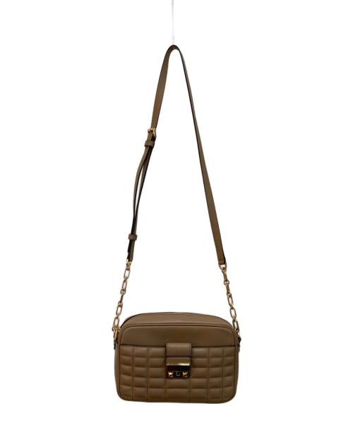 MICHAEL KORS（マイケルコース）MICHAEL KORS (マイケルコース) キルティングショルダーバッグ ベージュ サイズ:-の古着・服飾アイテム