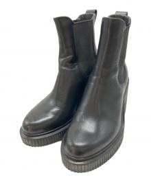 ECCO（エコー）の古着「FLUTED HEEL」｜ブラック