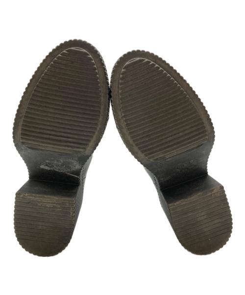 ECCO（エコー）ECCO (エコー) FLUTED HEEL ブラック サイズ:SIZE US4-4.5の古着・服飾アイテム