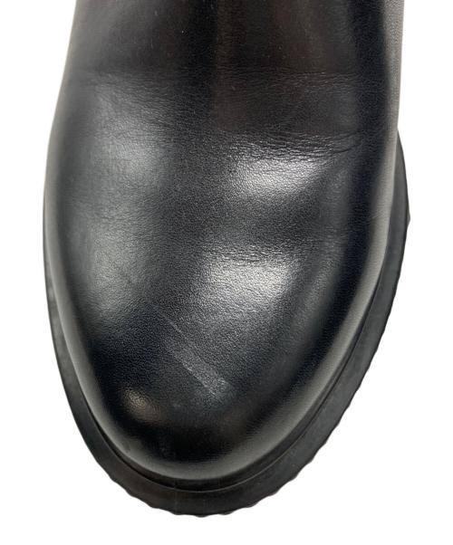 ECCO（エコー）ECCO (エコー) FLUTED HEEL ブラック サイズ:SIZE US4-4.5の古着・服飾アイテム